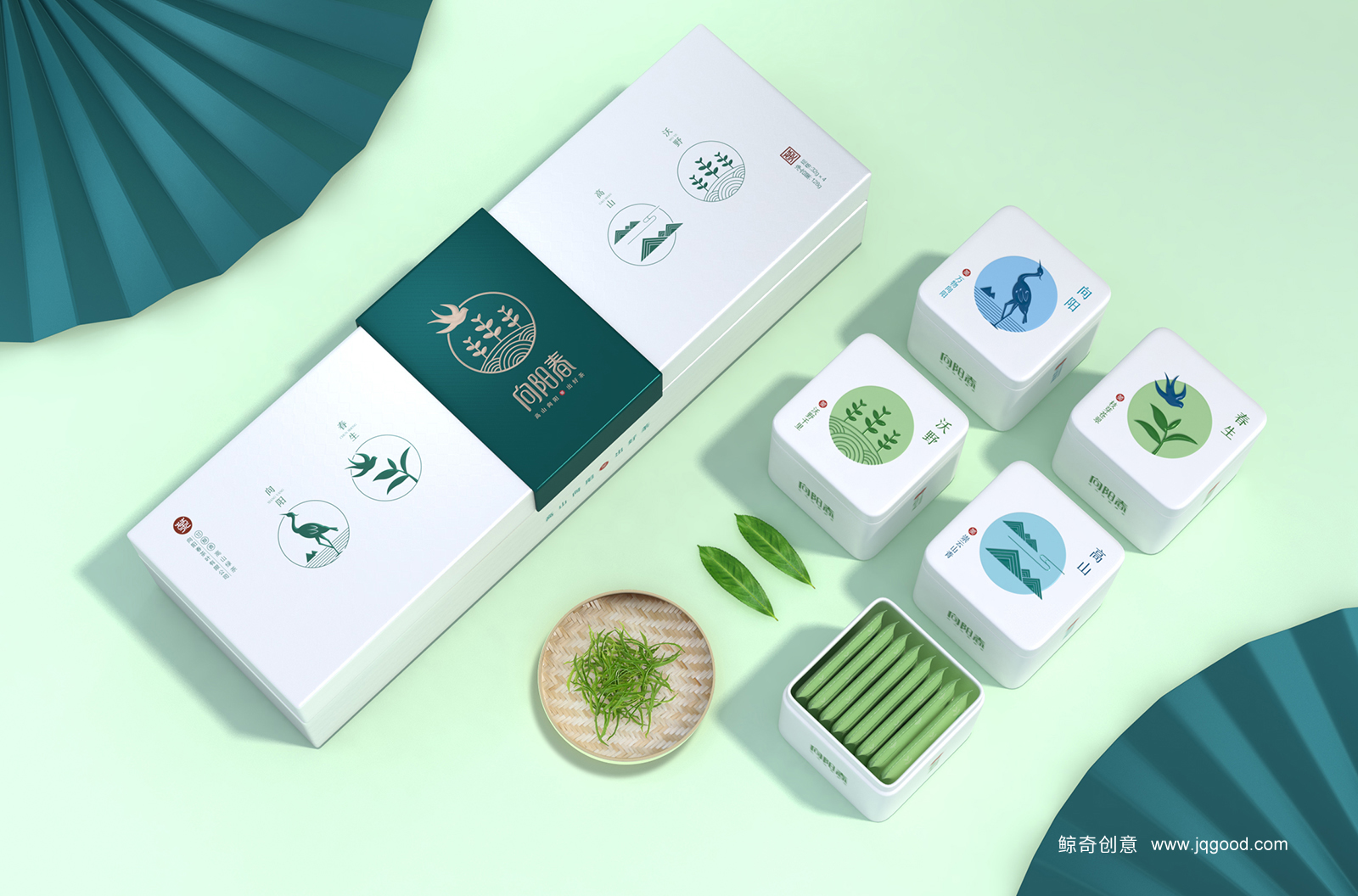创意绿茶包装设计